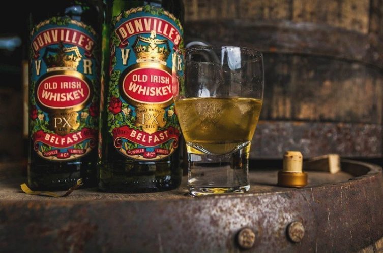Dunville’s Irish whiskey cask strength PX Irish whiskey release