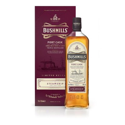 Irish Whiskey Magazine - Tastings - Bushmills Steamship Collection Port Cask Irish Whiskey Magazine - Tastings - Bushmills Steamship Collection Port Cask