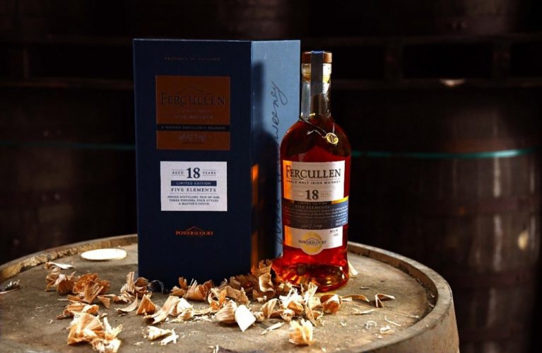 Powerscourt Distillery unveils a limited edition, Fercullen 18-year-old single malt of “Five Elements”