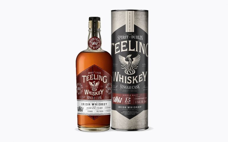 Second in the Wonder of Wood series from Teeling – 15yo single malt finished in Cherry Wood