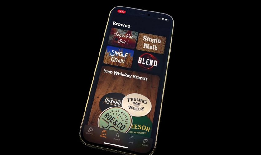 Irish Whiskey App released for Android