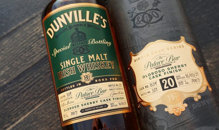Echlinville Distillery and The Palace Bar unveil 20 yr old Irish whiskey