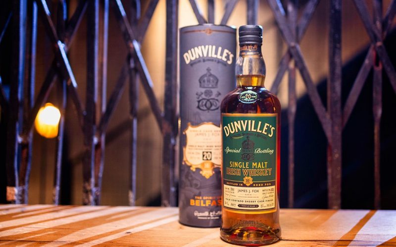 James J. Fox_Dunville's Single malt cask strength Irish whiskey